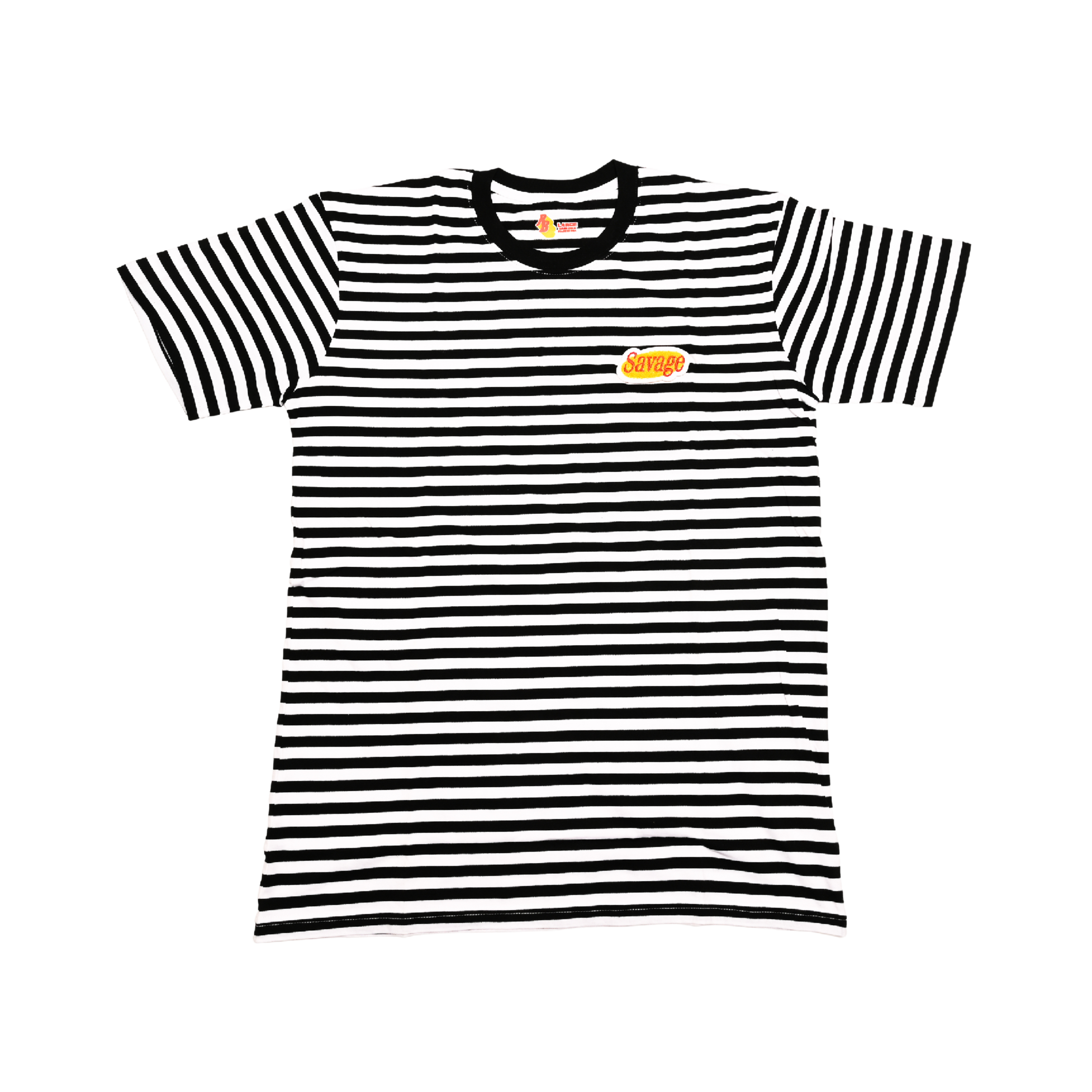 Black Savage Stripe Shirt