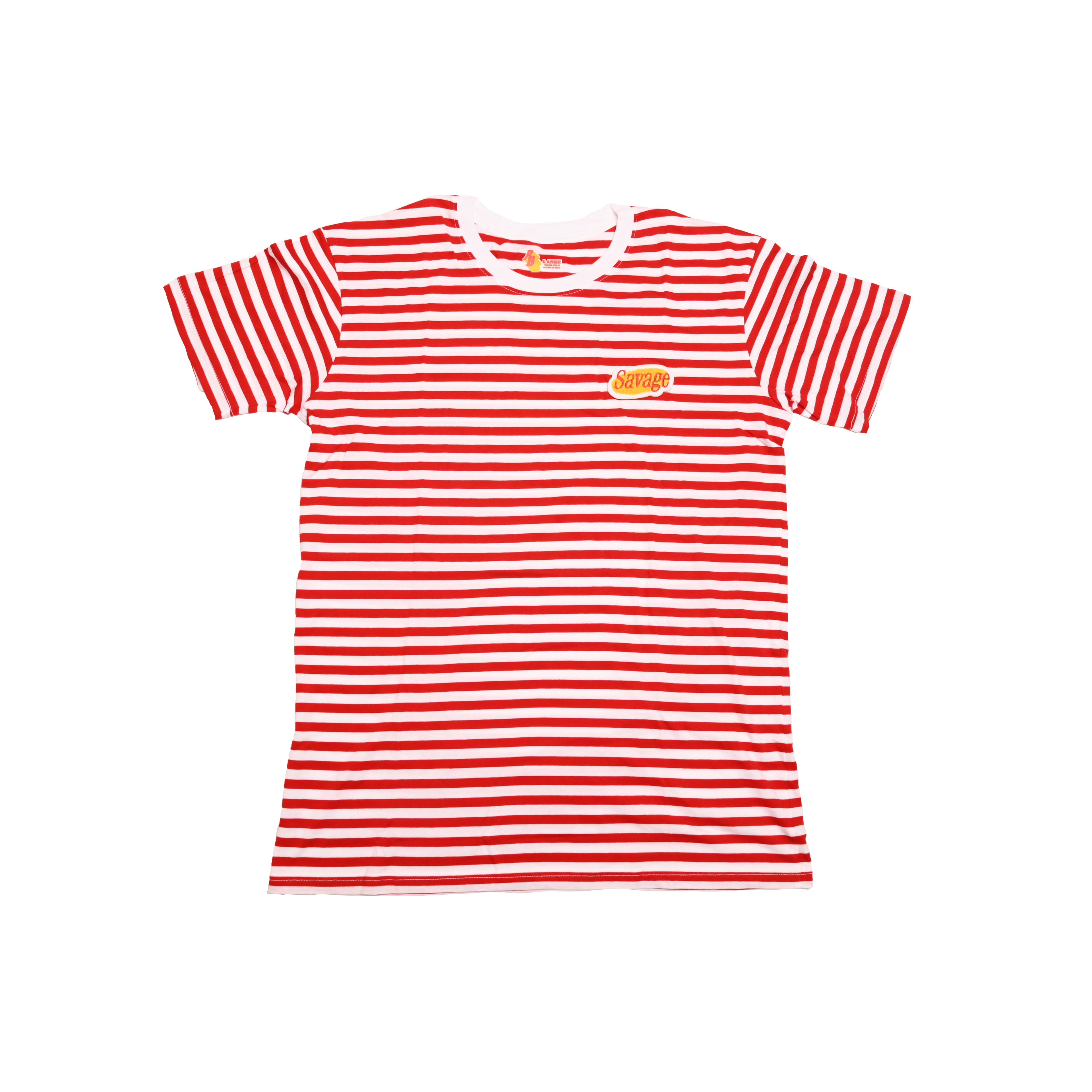 Red Savage Stripe Shirt