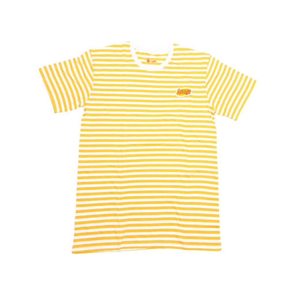 Yellow Savage Stripe Shirt