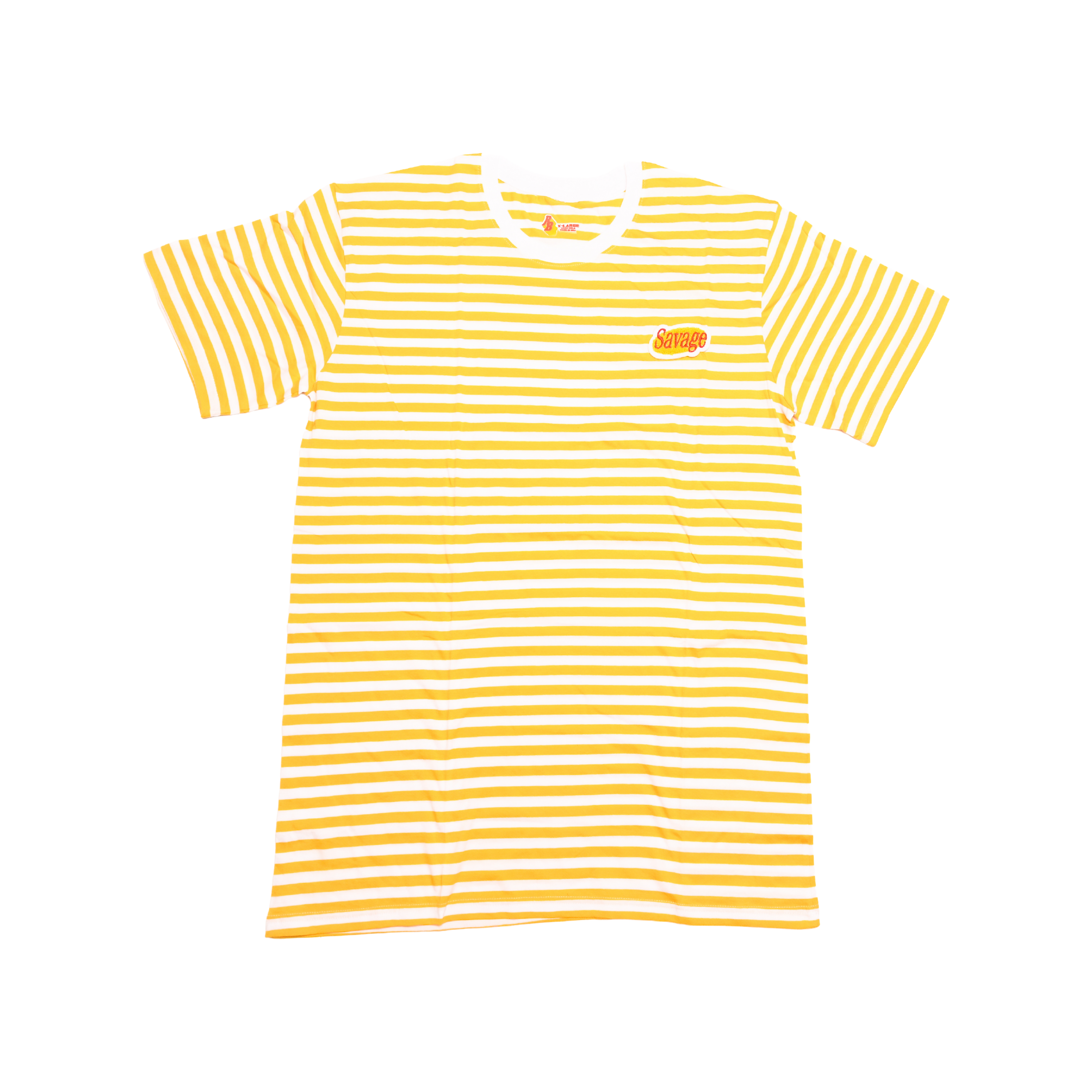 Yellow Savage Stripe Shirt